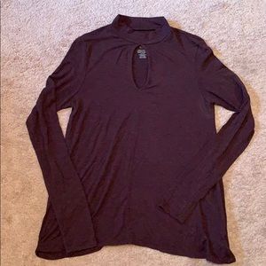 Maroon long sleeve